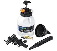 SMOTIVEPRO 3L Outil de Remplissage d'Huile de Boîte de Vitesses, Pompe Manuelle de Liquide de Transmission, Equipé de 12 Adaptateurs ATF, Pompe à Huile de Boîte de Vitesses Automobile