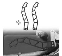 smotrcc Lot de 2 loquets de poignée de porte compatibles avec les modèles Can Am Maverick X3 X DS RS Turbo R Max 2 et 4 portes, accessoires de rechange pour poignées de porte en métal, noir