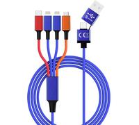 Smrter Hydra Elite 6in1 Nylon-câble de Charge Typ Lightning, Multi Retail