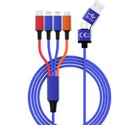 Smrter Hydra Elite 6in1 Nylon-câble de Charge Typ Lightning, Multi Retail