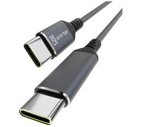 Smrter Câble USB-C USB 2.0 USB-C® mâle, USB-C® mâle 2.00 m anthracite avec