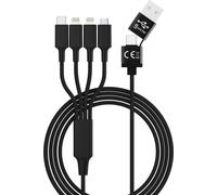 smrter Hydra ELITE 6in1 nylon charging cable type Lightning, black retail