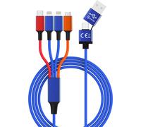 smrter Hydra ELITE 6in1 nylon charging cable type Lightning, multi retail