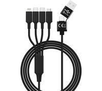 smrter Hydra ELITE 6in1 nylon charging cable type USB-C, black retail