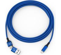 smrter SPEEDY câble de données et de charge, type Lightning, 100cm, bleu au détail
