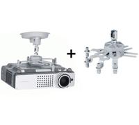 SMS Smart Media Solutions CL F75 - Plafond de pièce - 12 kg - aluminium - argent - 360° - 0 - 25° - 146 m