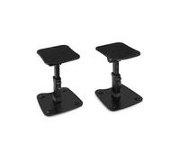 Vonyx SMS30 Supports Enceintes de Monitoring - Hauteur Réglable 23-29,5 cm, Enceinte 8'', Support Antidérapant