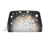 SMSJTMWHN Magic Book Print Trousse de maquillage élégante et durable en cuir multi-compartiments, résistante à l'eau, organiseur haute capacité pour voyage et usage domestique, blanc, One Size