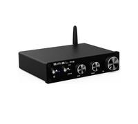 SMSL A12 Infineon's MA12070 Amplificateur Audio stéréo Bluetooth 5.0 intégré 2 canaux pour Haut-Parleur Domestique avec contrôle des Basses et des aigus 80 W x 2