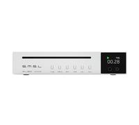 SMSL PL150 Puce de décodeur CS43198 pour lecteur CD standard et mini CD avec RCA, casque 3,5 mm et 4,4 mm, sortie optique/coaxiale, pour véhicules/TV/PC, lecteur CD avec télécommande (argenté)