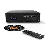 SMSL PL20 Lecteur CD HiFi pour la maison Lecteur USB CD Ripper Noir
