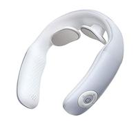 SMSOM Masseur de cou avec chaleur, masseur de cou portatif sans fil pour soulagement de la douleur, 5 modes 16 Niveaux 16 Niveaux Tissu Deep Tissu Trigger Point Massager Pour Femmes Mom Mom Maman Cade