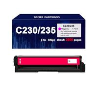 SMTSEC Compatible avec La Cartouche De Toner C230 4 Couleurs De Remplacement pour Xerox C230 C235, 3000 Pages, Accessoires D'imprimante,Magenta-No Chip