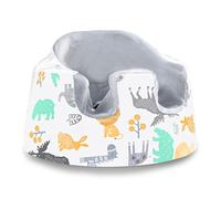 SMTTW Housse de siège compatible avec siège Bumbo, housse de siège respirante et rafraîchissante pour bébé garçon et fille (animaux gris)