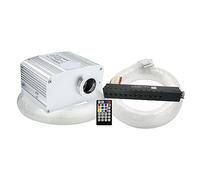 SMTYXS 10W Twinkle RGBW Fibre Optique Star Plafonnier Kit Smart Toit De Voiture Ciel Étoilé Plafond Étoile Filante Fibre Optique Éclairage(Mixed 430pcs 4M)