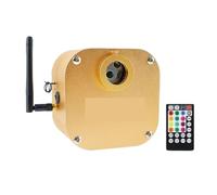 SMTYXS 16W Scintillant Ciel Étoilé Voiture Étoile Plafonnier Contrôle De La Musique Fiber Optique Lumière Voiture Étoile Toit Accessoires Intérieurs