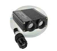 SMTYXS 32W Double Port RGBW Toit De Voiture Ciel Étoilé Smart Music Control Fibre Optique Star Plafonnier KitOptical Fiber Lamp(2pcs 0.75 550pcs 4M)