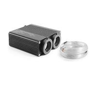 SMTYXS 32W Voiture Ciel Étoilé Lumière Étoiles Plafond Fiber Optique Lumières Deux Têtes Contrôle Indépendant Voiture Atmosphère Lampe Deux Têtes Indépendantes(Mixed 1030pcs 4m)