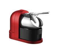 SMTYXS Broyeur À Glace Machine Smoothie Flocon De Neige Raser La Brise-Glace Automatique Électrique Broyage De Glace Puissant(Red)
