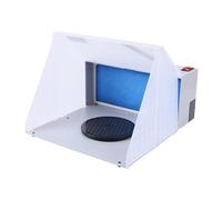 SMTYXS Cabine D'aérographe, Mini Système D'aspiration, De Pulvérisation, Boîte Peinture, D'extraction Brouillard, Aspiration D'éclairage