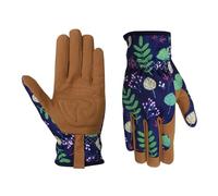 SMTYXS Jardinage Désherbage Travail Gant De Protection En Cuir Microfibre Résistant Aux Épines For Creuser Plantation Élagage Professionnel Sûr PoignéE Forte