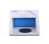 SMTYXS Mini Cabine De Pulvérisation Aérographe Intelligent Studio Pulvérisateur Peinture Ventilateur D'échappement Filtre À Brouillard Pro Portable Pa