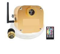SMTYXS Toit De Voiture Ciel Étoilé Plafonnier 16W Scintillant RGBW Voiture LED Intérieur Lampe Intelligente Musique Contrôle Fiber Optique Étoile Plafond(550pcs 0.75mm 4M)