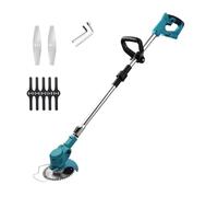 SMTYXS Tondeuse À Gazon sans Fil sans Batterie Coupe-Herbe Électrique Portatif Outils De Jardin Réglables for Batterie 18 V