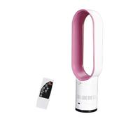 SMTYXS Ventilateurs Électriques De Tour D'air Refroidissement Ventilateur Sans Lame 40W Avec Le Plancher Intelligent À Faible Bruit Support 16 Pouces Télécommande Refroidissement Puissant(ROSE)