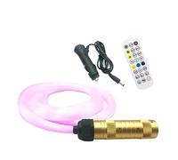 SMTYXS Voiture LED Étoiles Lumières Plafond Fibre Optique Lumières Contrôle Intelligent RGBW Ciel Étoilé Effet Plafonnier Disponible Décoration De Voiture(2m 300pcs 0.75mm Set)