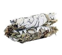 Smudge Stick Sauge Blanche & Sauge Noire 10cm Vendu par 1