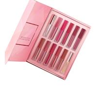 SmudgeProof - Rouge à lèvres mat - 12 nuances - Formule légère - Imperméable - Pour peaux sensibles - Rouge à lèvres liquide mat