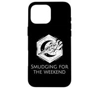 Smudging for The Weekend Sage Cleansing Rituals Spiritual Coque pour iPhone 16 Pro Max