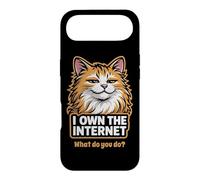 Smug Cat Possède Internet Funny Feline Meme Coque pour iPhone Air