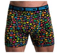 Smuggling Duds Boxer - Antivol, résistant aux pickpockets, sous-vêtements de voyage avec poche, Technicolour, XX-Large