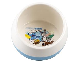Smurfs duvoplus, Gamelle et/ou écuelle Smurftastic pour Lapins et rongeurs 800 ML,Céramique, Solide et Stable, pour Les Aliments secs et humides Ainsi Que l'eau, Passe au Lave-Vaisselle