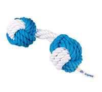 Smurfs duvoplus, Haltère en Corde Schtroumpf Costaud 30cm, Jouet à rapporter, Préserve la santé des Dents et des gencives, Coton solidement tressé, La Corde en Coton Sert de Fil Dentaire
