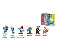 Smurfs- Puffi Les Schtroumpfs - Coffret 6 Figurines 5,5 Cm