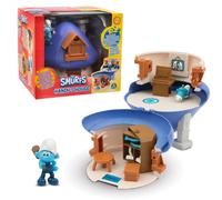 Smurfs- Puffi Les Schtroumpfs - Maison Magique (Avec Clé, 1 Figurine Et Des Accessoires) - Stchtroumpfs Bricoleur