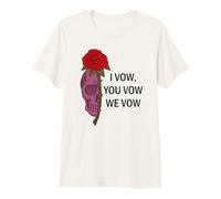 Smutty Book Shirt,I Vow You Vow We Vow Merch Dark Romance T-Shirt Haut de Gamme