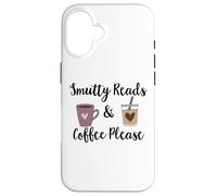 Smutty Reads & Coffee Please I Like Books Spicy & Coffee ICY Coque pour iPhone 16