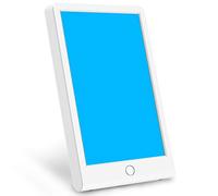 SMY Lampe à énergie bleue triste lumière bleue, lampe de thérapie luminothérapie et lumière LED bleue réglable, tablette One Touch avec minuteur, 100 % sans UV