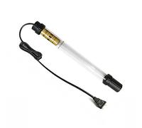 SMYH Double Tube Stérilisateur UV pour Aquarium Lampe Germicide UV Submersible Imperméable à l'eau De Lumière avec Minuterie pour étang à Poissons Eau d'herbe Piscine (220V 60w)