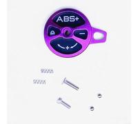 SMZhomeone 1 capuchon de verrouillage manuel pour fourche de vélo de route pour vélo de route Suntour pour XCR XCM fourche avant en alliage ABS pour éviter les pertes de courant Noir (violet)