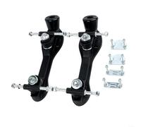 SMZhomeone 1 paire de plaques de patinage à roulettes en plastique pour quad avec pivot en acier et aluminium résistant à l'usure pour adulte (pour taille 35-36)
