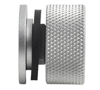 SMZhomeone 1 x fixations de capot de soudage en alliage d'aluminium de 3 mm, vis de casque de tuyauterie, pièces de rechange résistantes à l'oxydation pour tout-terrain, argent (argenté)