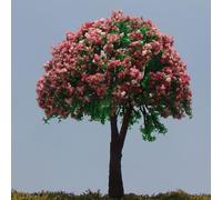 SMZhomeone 20 pièces modèle arbres miniature architecture arbres chemin de fer paysage fleur arbre paysage 4 cm HO O Z échelle