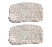 SMZhomeone AC36 Lot de 2 serpillères en microfibre pour capsule à vapeur Hoover, tampons de nettoyage de rechange lavables pour Steam Capsule Plus et Deluxe, pour carrelage, stratifié, marbre