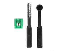 SMZhomeone Aiguille de tourne-disque, stylet vert de rechange pour tourne-disque Audio-Technica At95E Atn95E At-Lp120USB, aiguille elliptique pour écoute de musique de disque vinyle