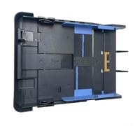 SMZhomeone Bac à papier pour imprimante HP OfficeJet Pro 9010 9012 9013 9014 9015 9016 9018 9019, résistant en ABS, double entrée et sortie tiroir avec déflecteur réglable